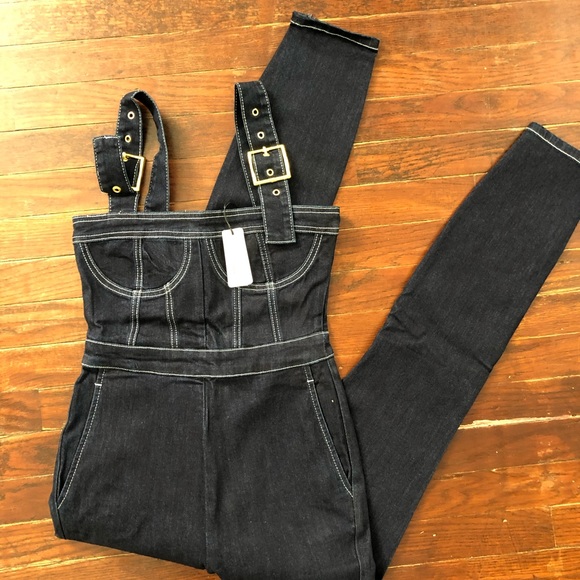WeWoreWhat corset denim Overall - Picture 11 of 11